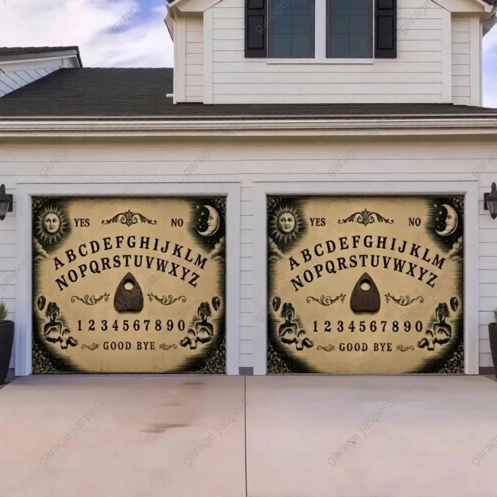 The Summoning Board | Halloween Garage Door Cover