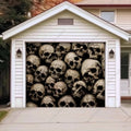 Wall of the Dead | Skull Halloween Garage Door Cover