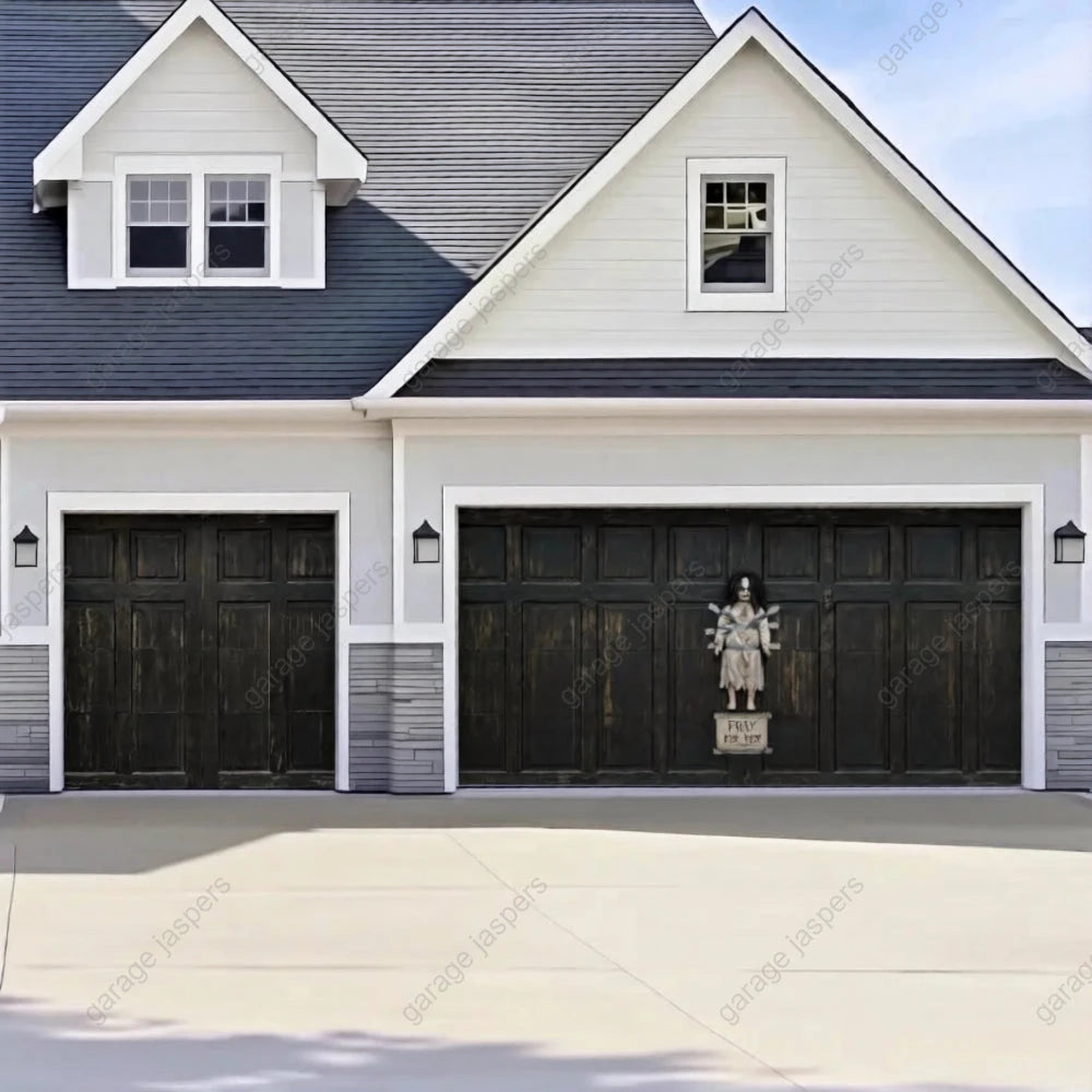The Cursed Doll | Halloween Garage Door Cover