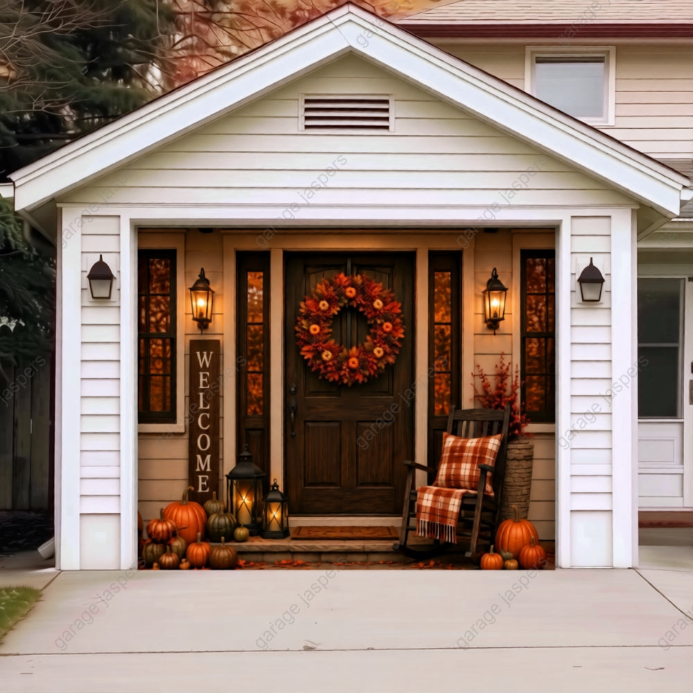 Autumn Eve | Fall Garage Door Cover