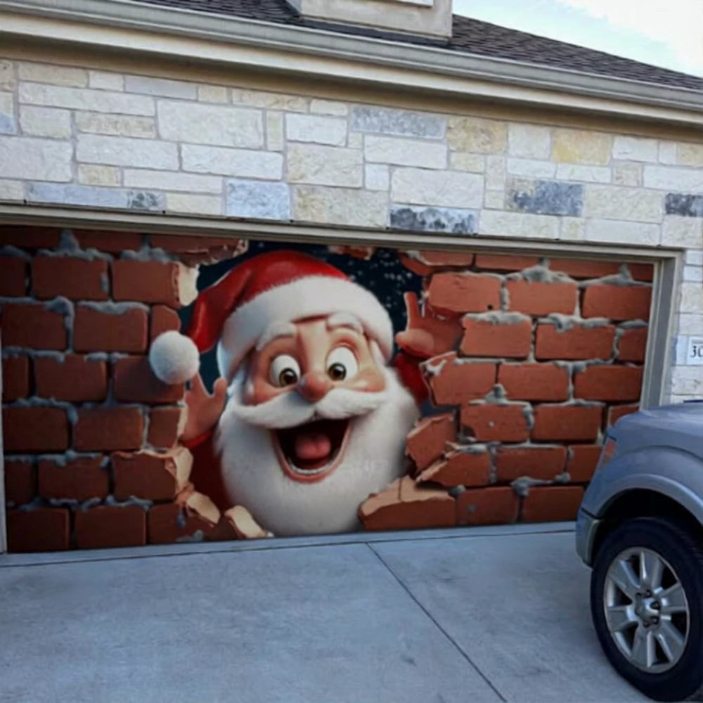 Christmas Choo-Choo | Christmas Garage Door Cover