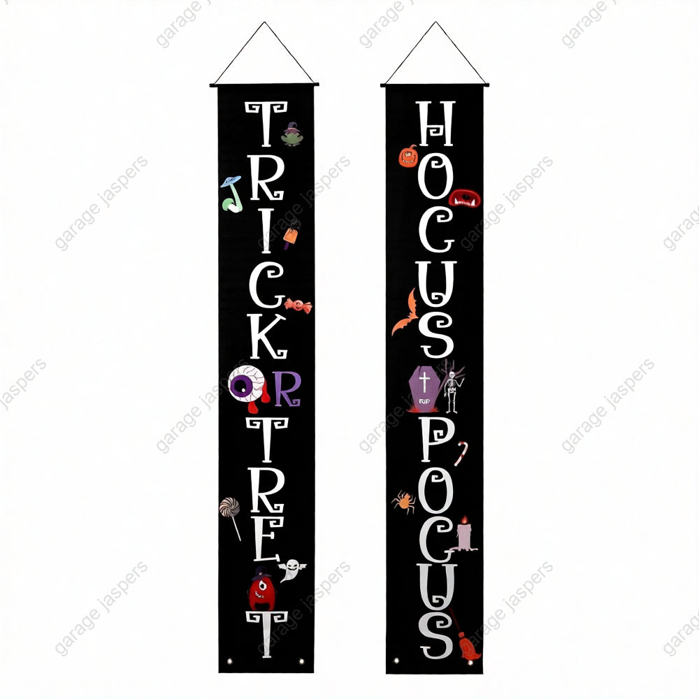 GarageBuddy Halloween Porch Signs