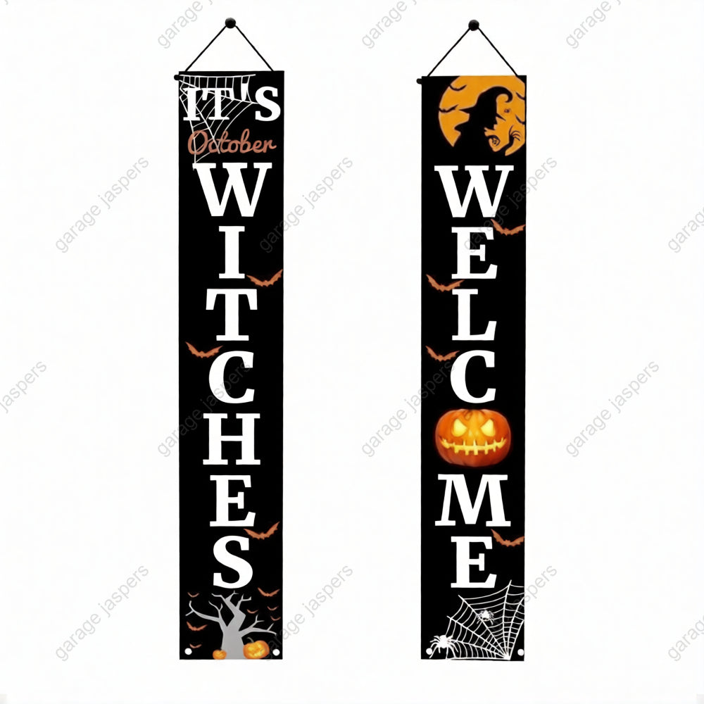 GarageBuddy Halloween Porch Signs